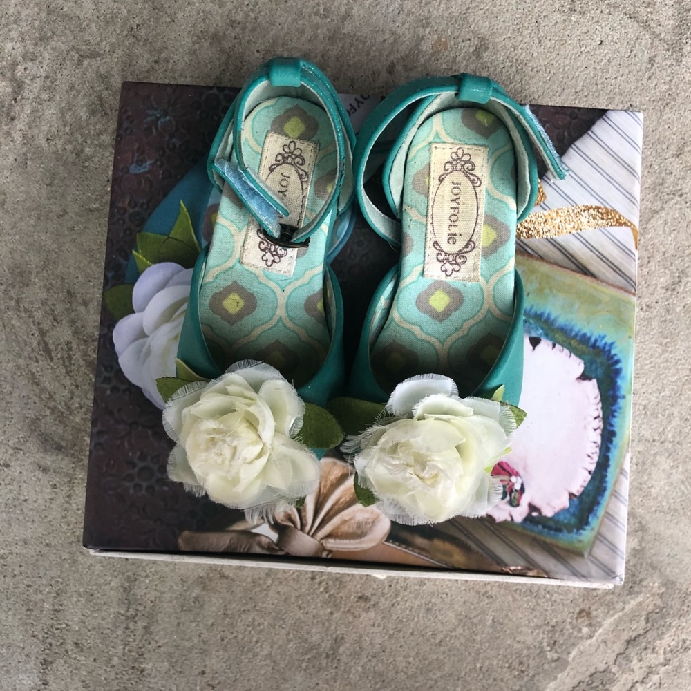 Joyfolie Aubrey in Teal Toddler 7